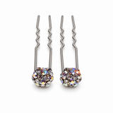 Stud Hair Sticks Pair