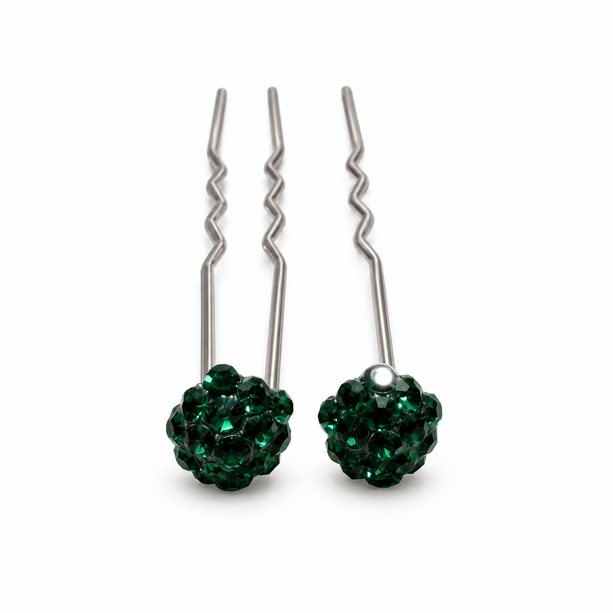 Stud Hair Sticks Pair