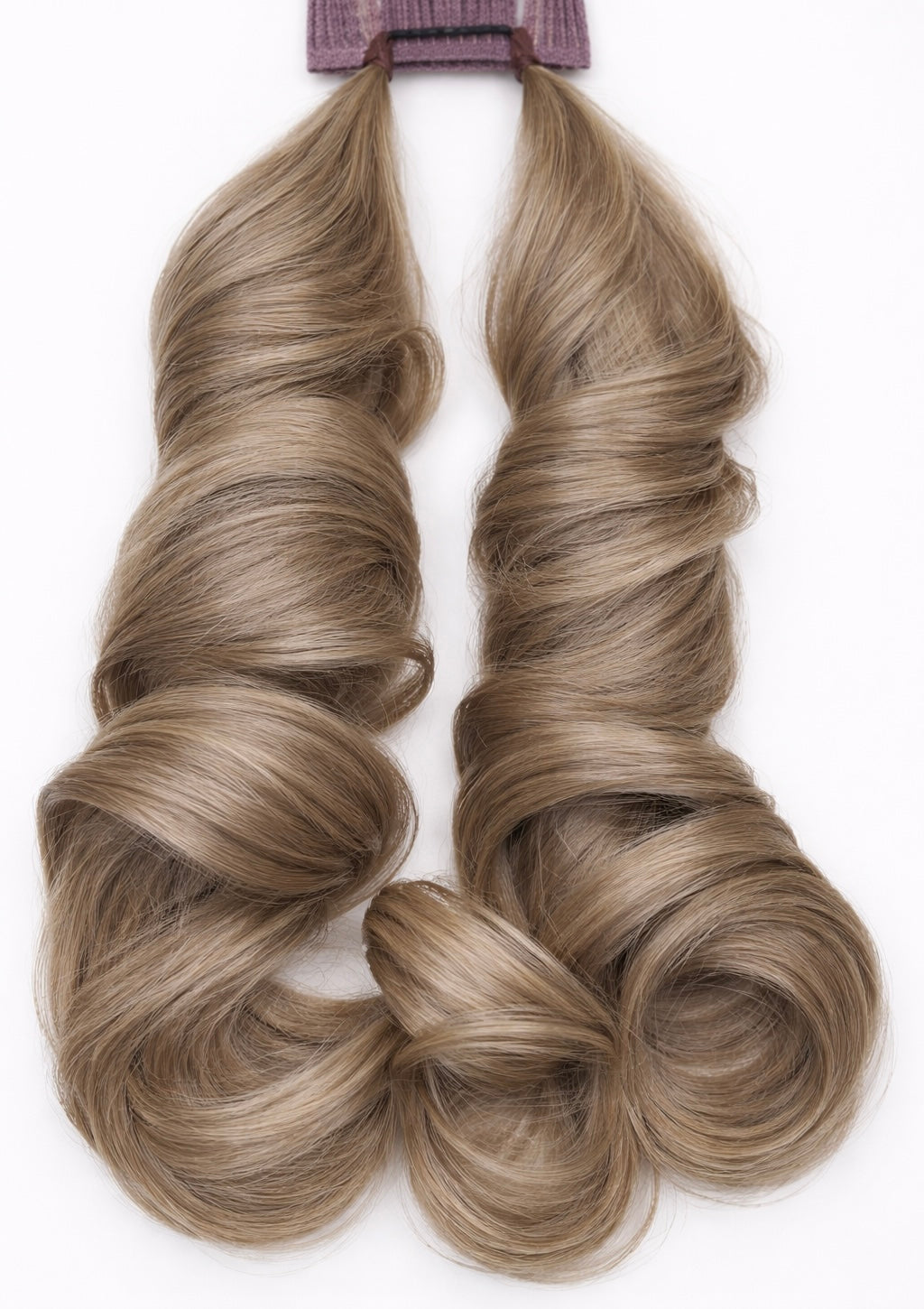 Melody Curly Messy Bun