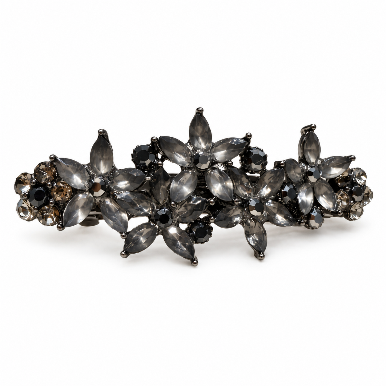 Solenne Crystal Barrette • Small