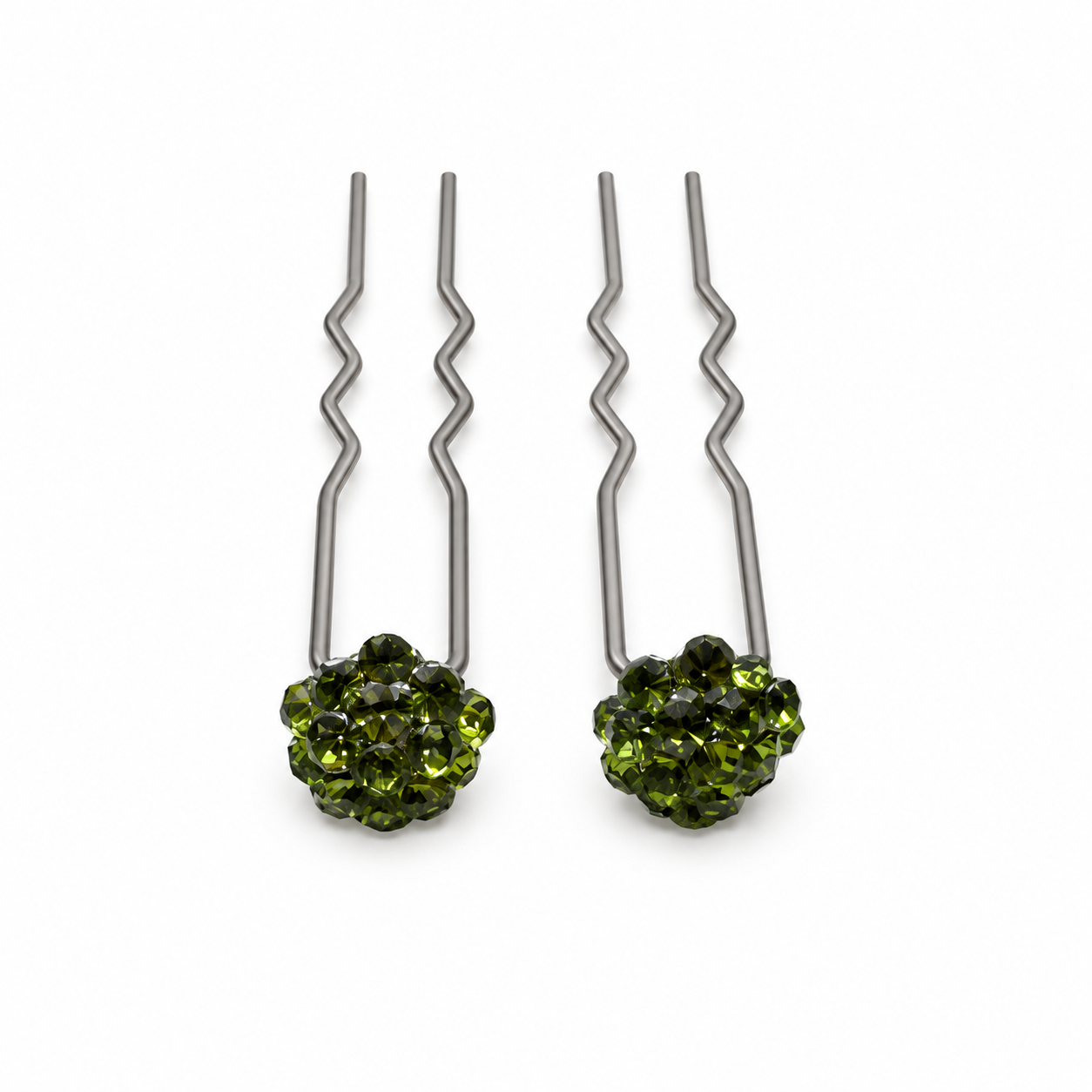 Stud Hair Sticks Pair