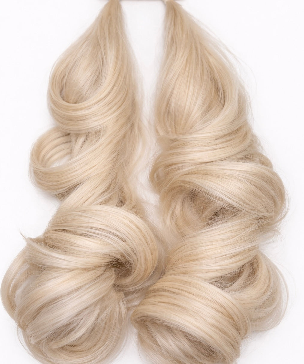 Melody Curly Messy Bun