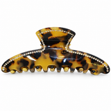Amélie Crystal French Jaw Clip