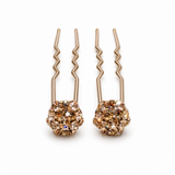 Stud Hair Sticks Pair