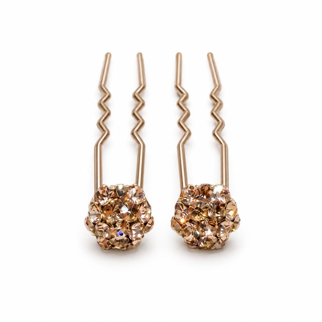 Stud Hair Sticks Pair