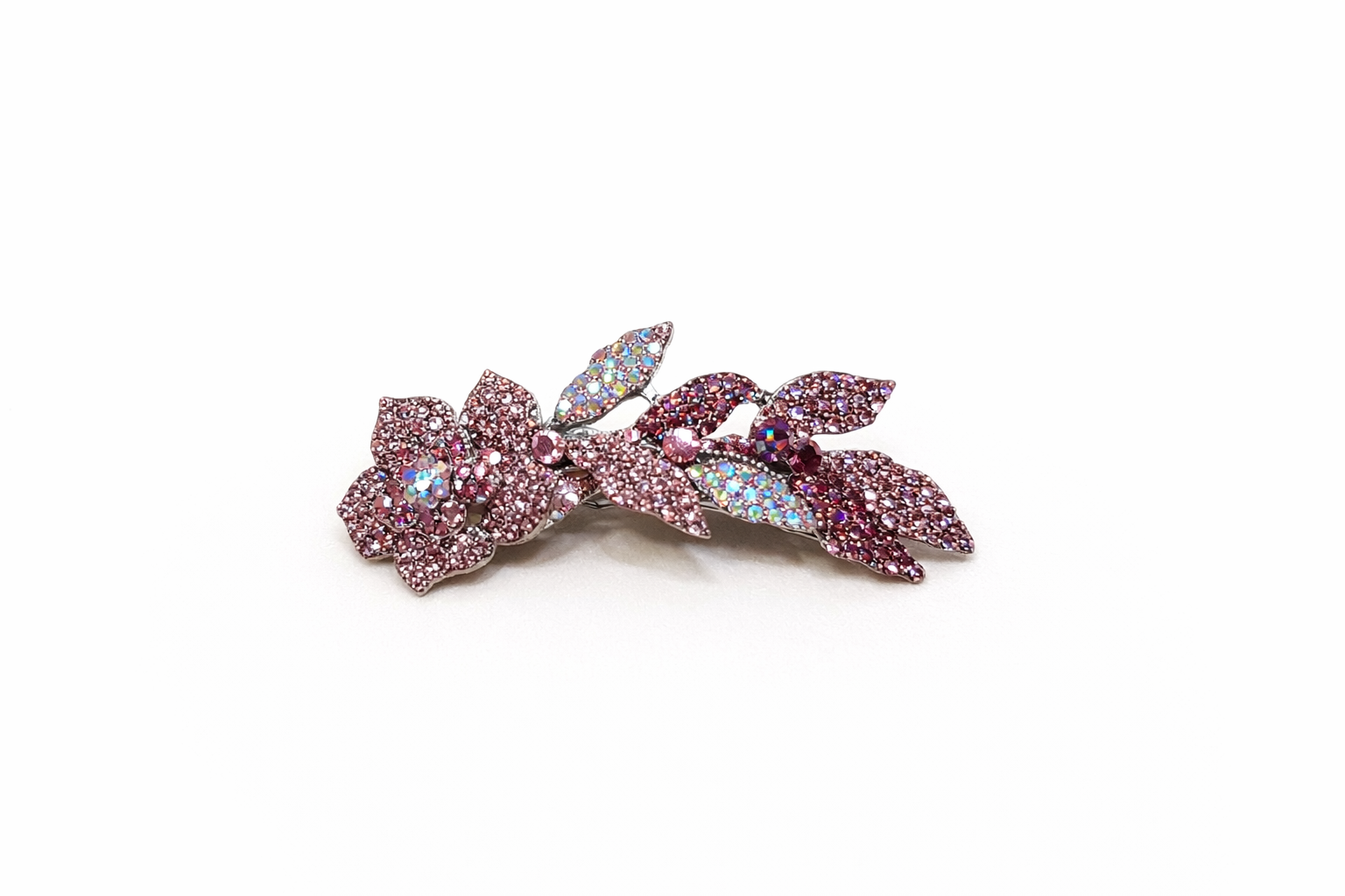 Mini Rose Barrette