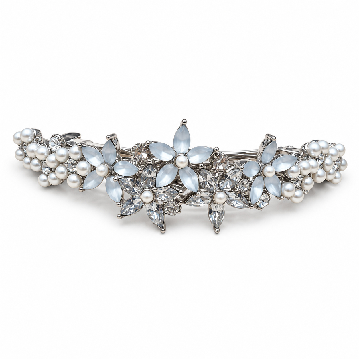 Solenne  Crystal Barrette