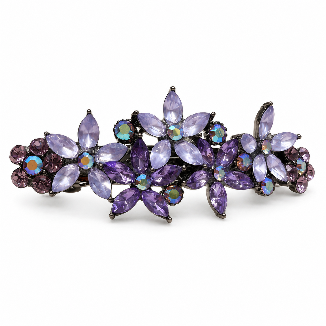 Solenne Crystal Barrette • Small