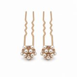 Stud Hair Sticks Pair