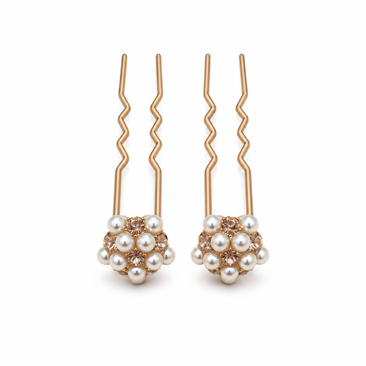 Stud Hair Sticks Pair