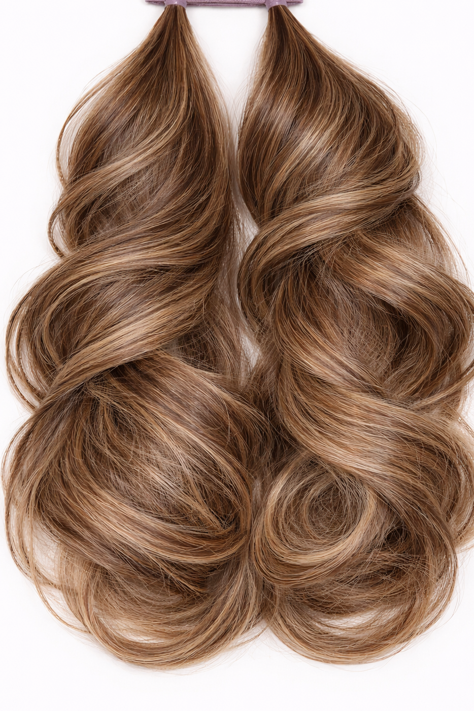 Melody Curly Messy Bun