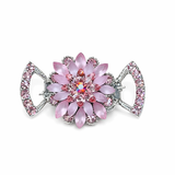 Frosted petals  Flat Jaw Clip