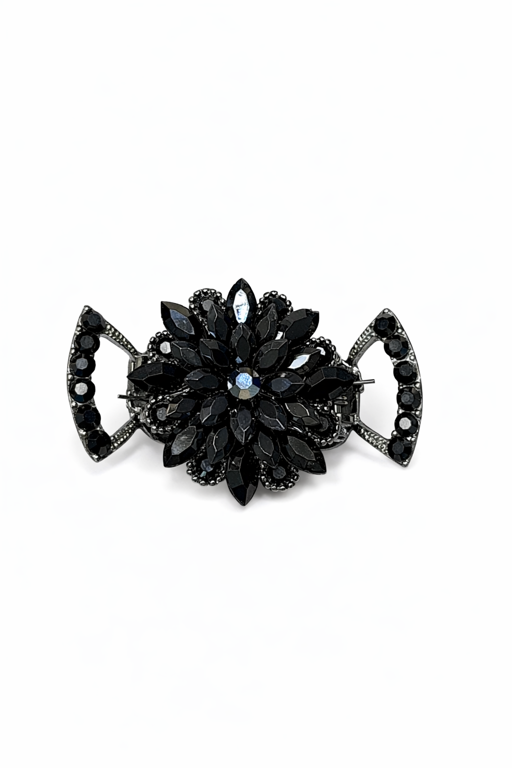 Frosted petals  Flat Jaw Clip